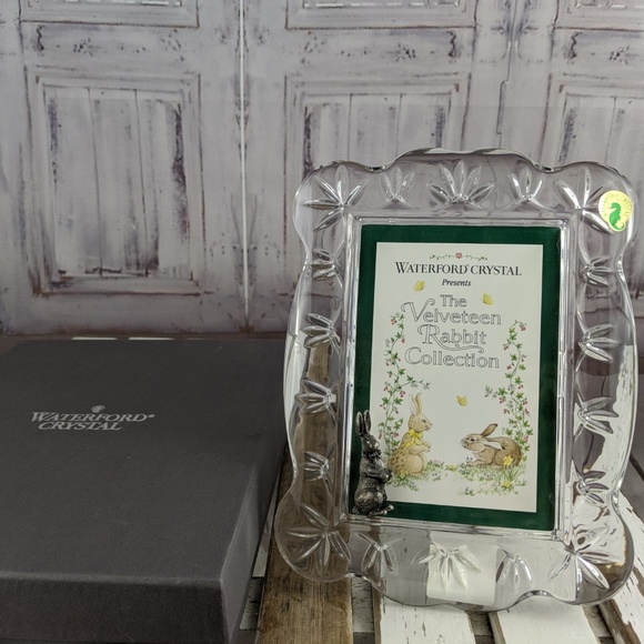 Waterford Other - Waterford Crystal Velveteen rabbit picture frame p